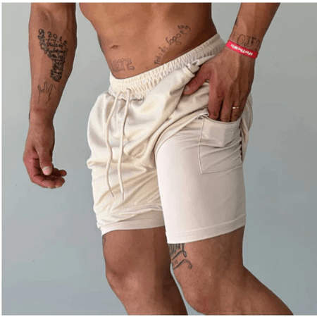 Shorts Prime Fit Masculino 2 em 1 - Bernaishop