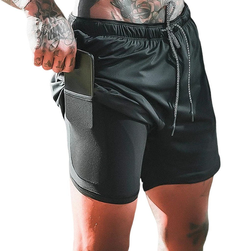 Shorts Prime Fit Masculino 2 em 1 - Bernaishop